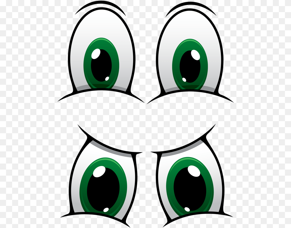 Cute Little Eye Eyes Illustration Facial Expression Ojos De Payaso Para Imprimir, Symbol, Text, Number Free Png Download