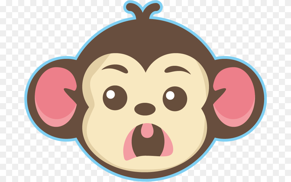 Cute Little Monkey Face, Baby, Person, Head Png Image