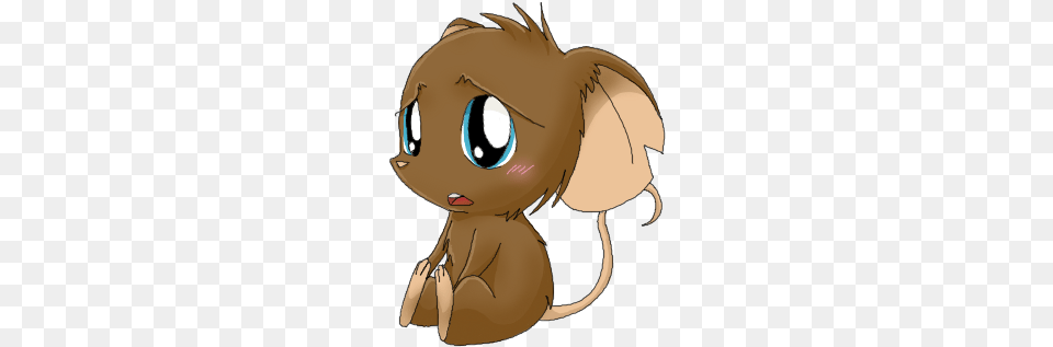 Cute Little Sad Mouse Clipart Sagittarius Cartoon Free Png
