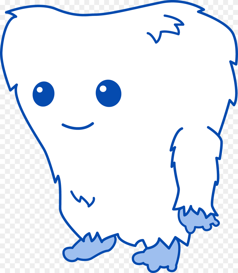 Cute Little Yeti Monster, Animal, Mammal Free Transparent Png