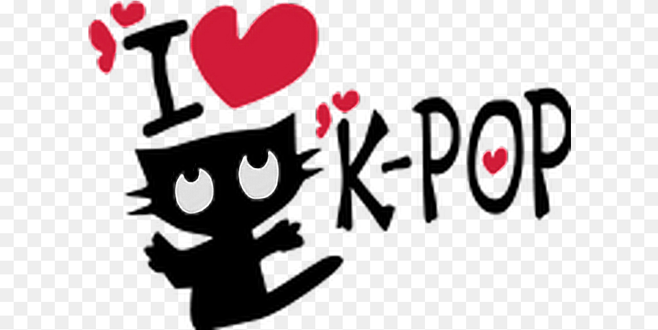 Cute Love Stickers Korean Fangirl Kpop Heart Kpop, Flower, Petal, Plant Free Png Download