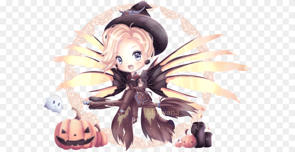 Cute Mercy, Book, Comics, Publication, Face Free Transparent Png