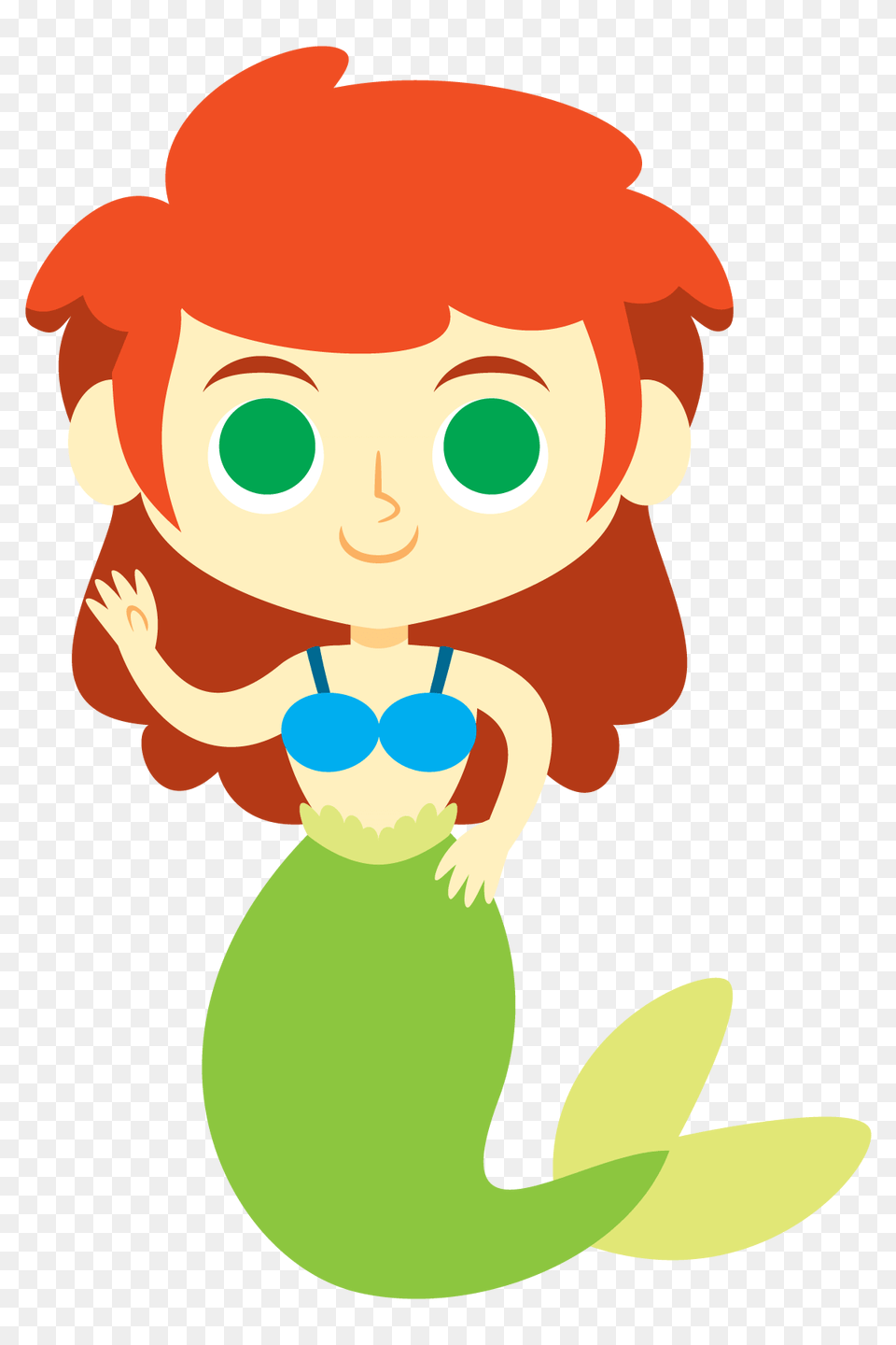 Cute Mermaid Cliparts, Baby, Person, Face, Head Png Image