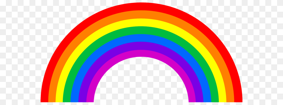 Cute Mini Rainbow Arc Clip Art, Light, Hoop, Nature, Outdoors Free Png Download