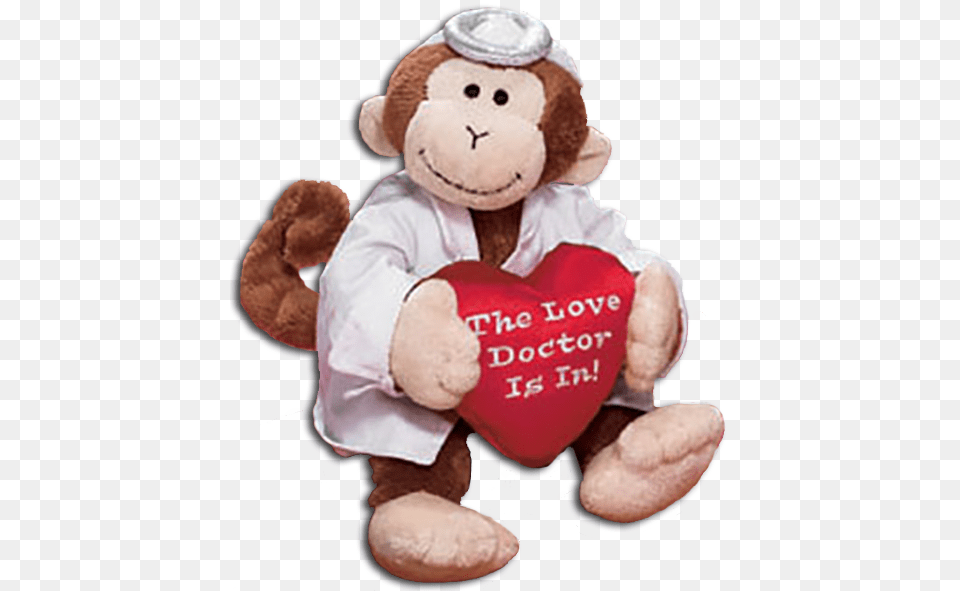 Cute Monkeys Gorillas And More For The Holidays Valentines Day Stuffed Animals Teddy Bear, Toy Free Transparent Png