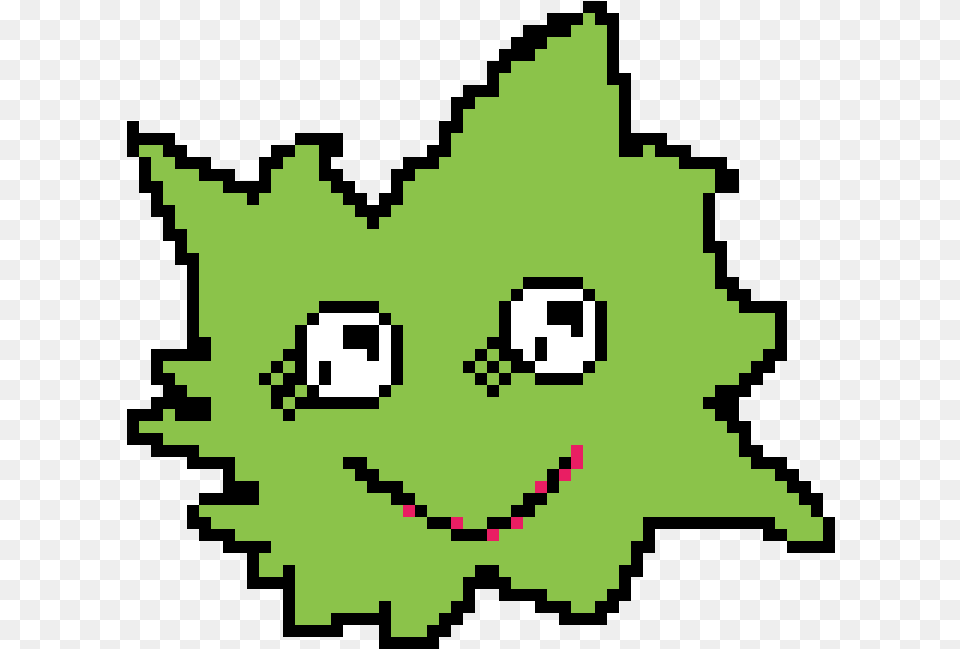 Cute Monster Cartoon, Green, Leaf, Plant, Qr Code Free Transparent Png