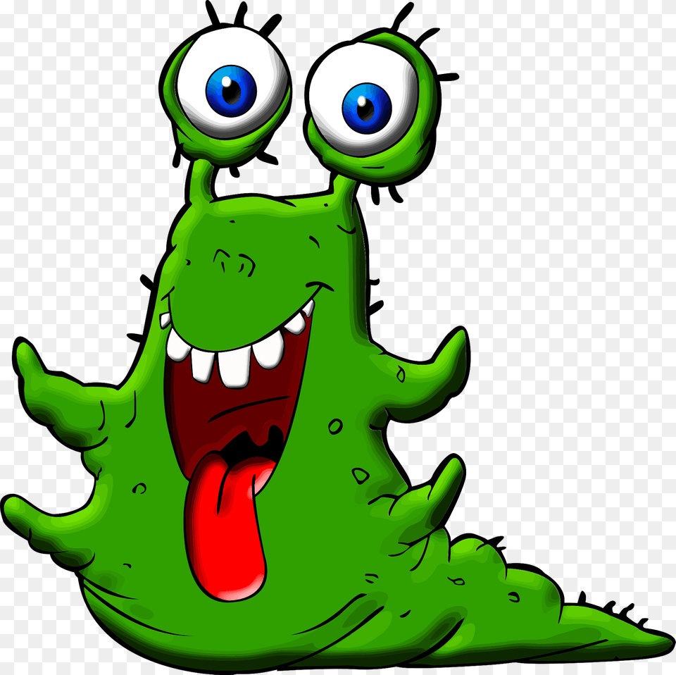 Cute Monster Clipart, Green, Art, Graphics Png Image