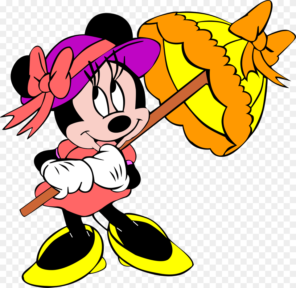 Cute Mouse Cartoon Baby Minnie Mouse, Face, Head, Person, Cleaning Png Image
