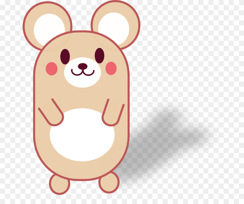 Cute Mouse Drawing, Snout, Animal, Mammal Free Png