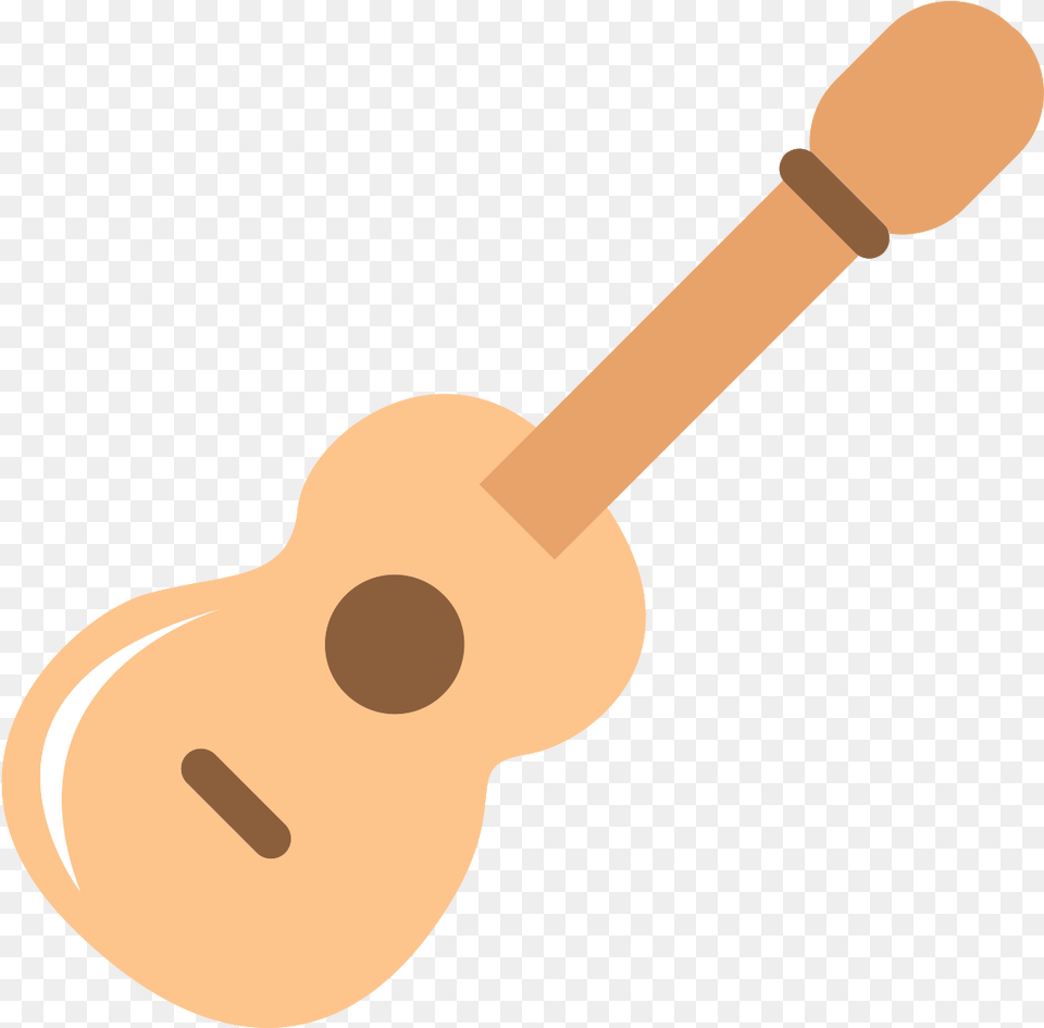 Cute Music Icon Guitar With Cute Guitar, Musical Instrument, Smoke Pipe Free Transparent Png