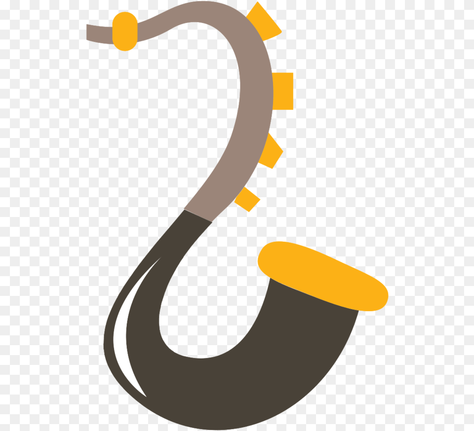 Cute Music Icon Saxophone With Transparent Dot, Electronics, Hardware, Smoke Pipe Png Image