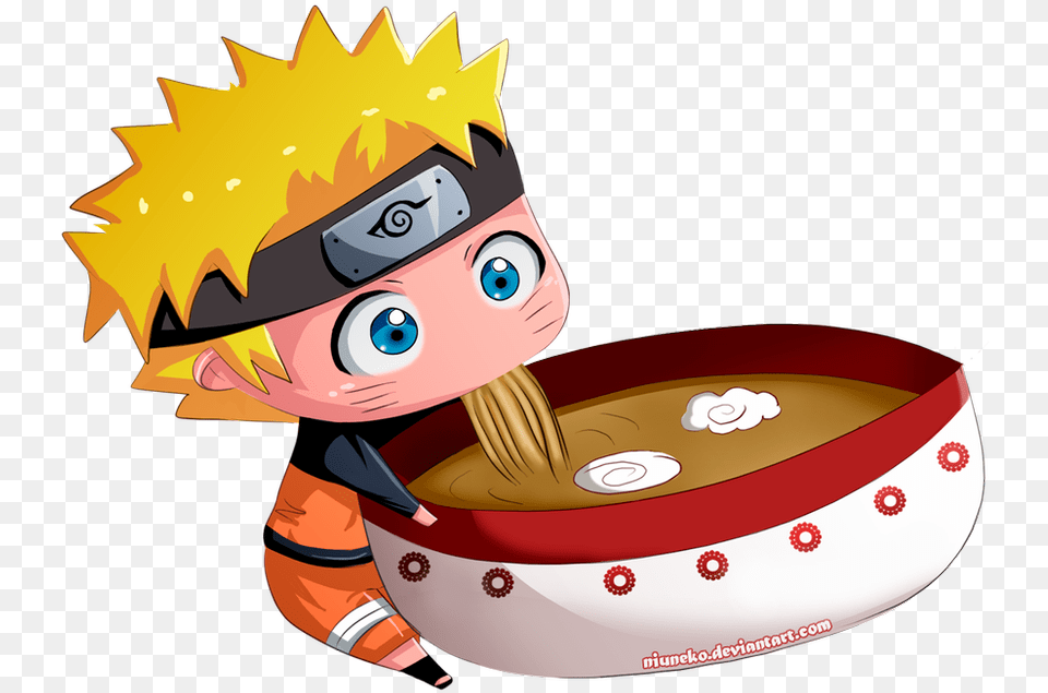 Cute Naruto Eating Ramen, Meal, Food, Publication, Book Png