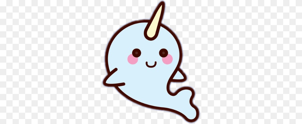 Cute Narwhal, Food, Sweets Free Png