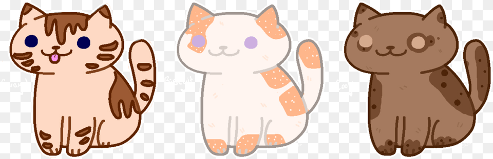 Cute Neko Atsume Babies Neko Atsume Kawaii, Animal, Cat, Mammal, Pet Png Image