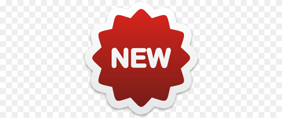Cute New Red Sticker Stickpng New Icon, Logo, Food, Ketchup, Symbol Png
