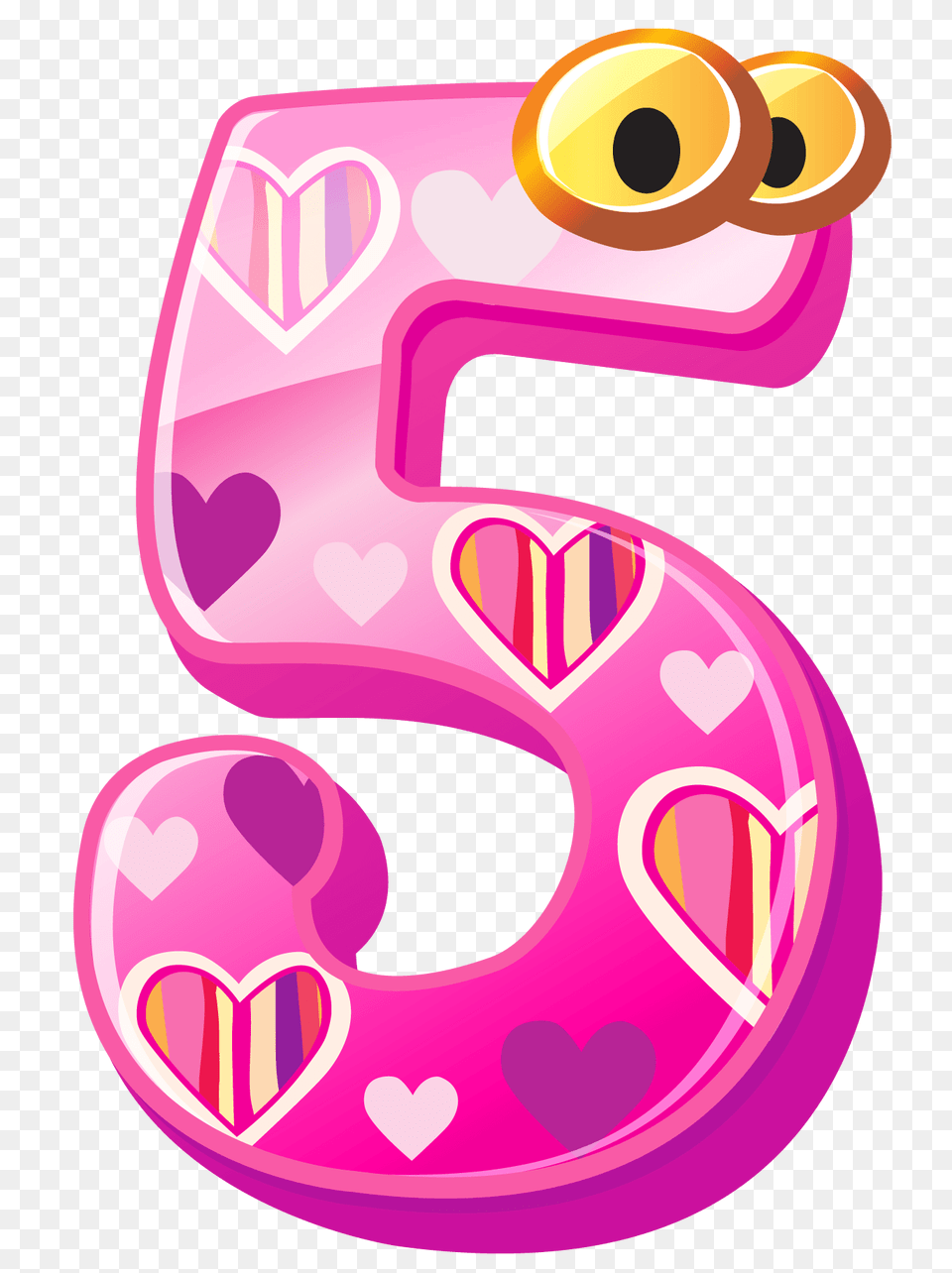 Cute Number Cliparts, Symbol, Text Free Png Download