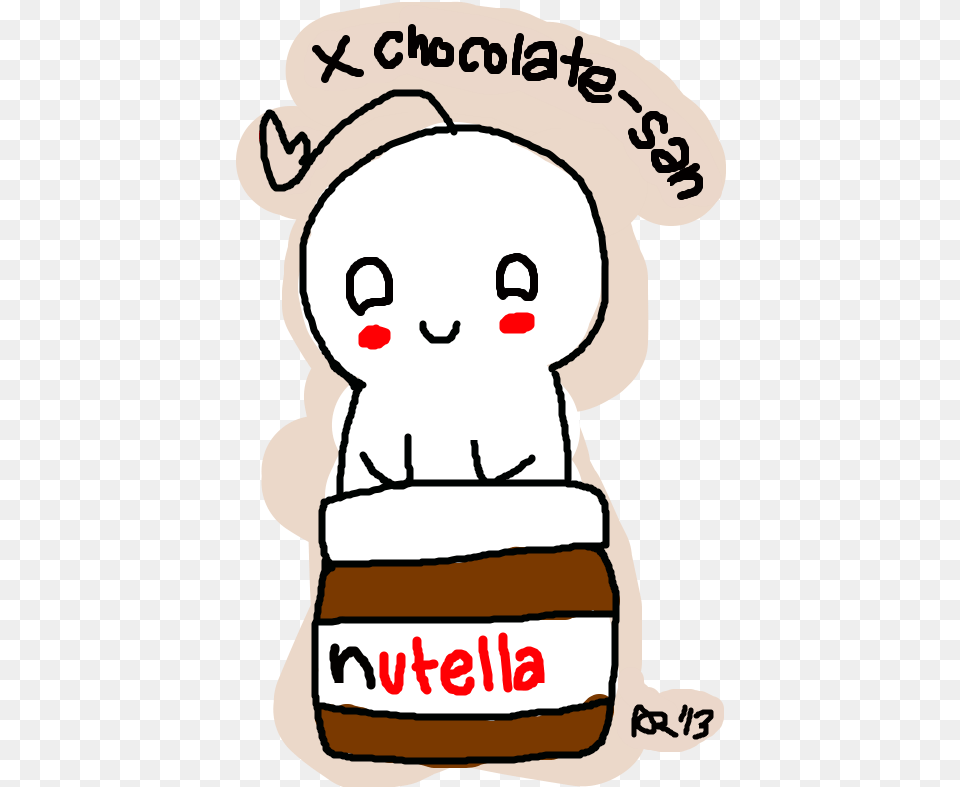 Cute Nutella Drawing, Baby, Person, Bag, Face Png