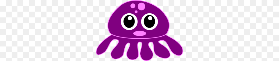 Cute Octopus Clip Art, Purple, Disk, Animal, Plush Png Image