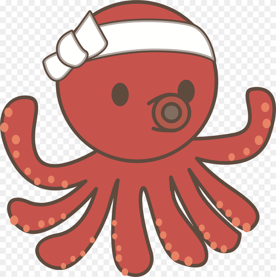 Cute Octopus Clipart Clip Art Liverandpancreascancer, Animal, Sea Life, Invertebrate, Food Free Png