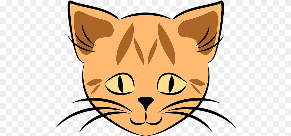 Cute Orange Tabby Cat Face Tote Bag For Happy, Animal, Mammal, Pet, Baby Free Transparent Png