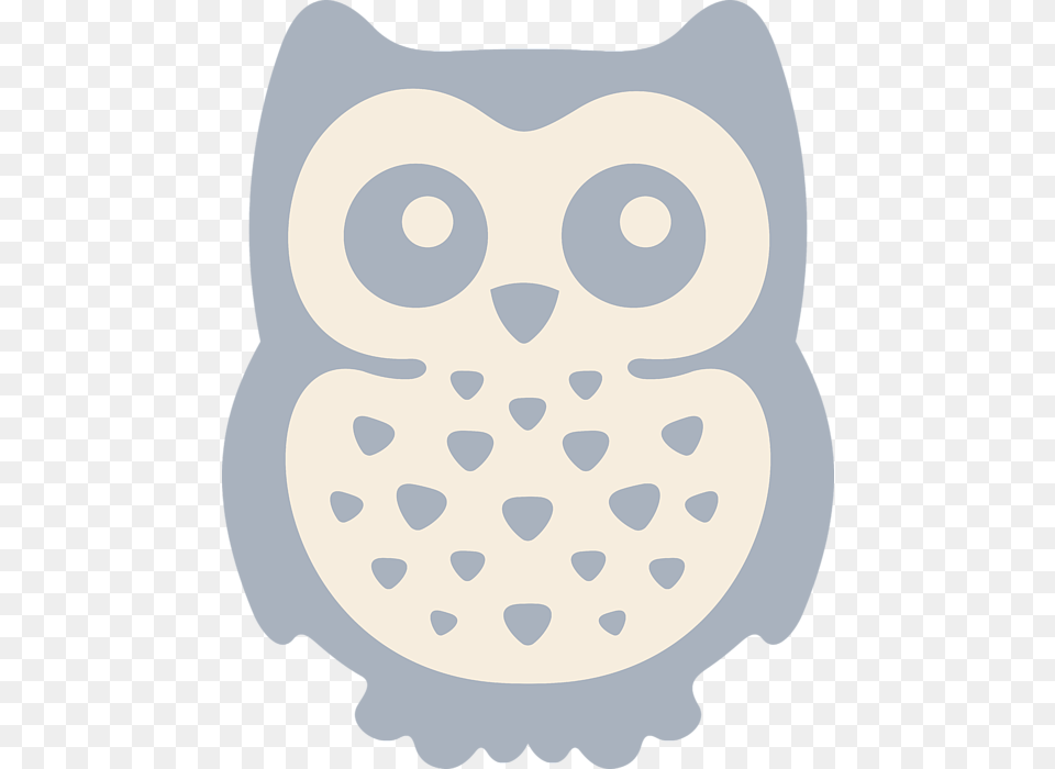 Cute Owl Art, Cushion, Home Decor, Animal, Bird Free Png
