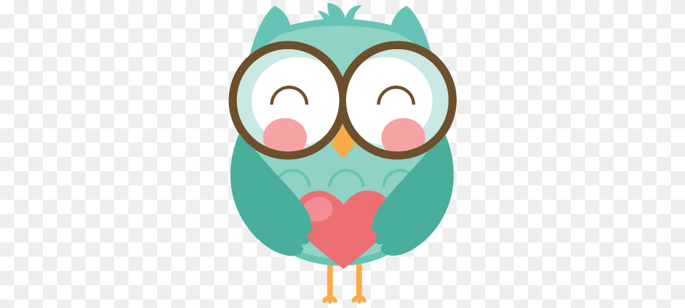 Cute Owl Clipart Owl Clip Art Valentine Owl, Balloon, Animal, Mammal, Rat Png Image