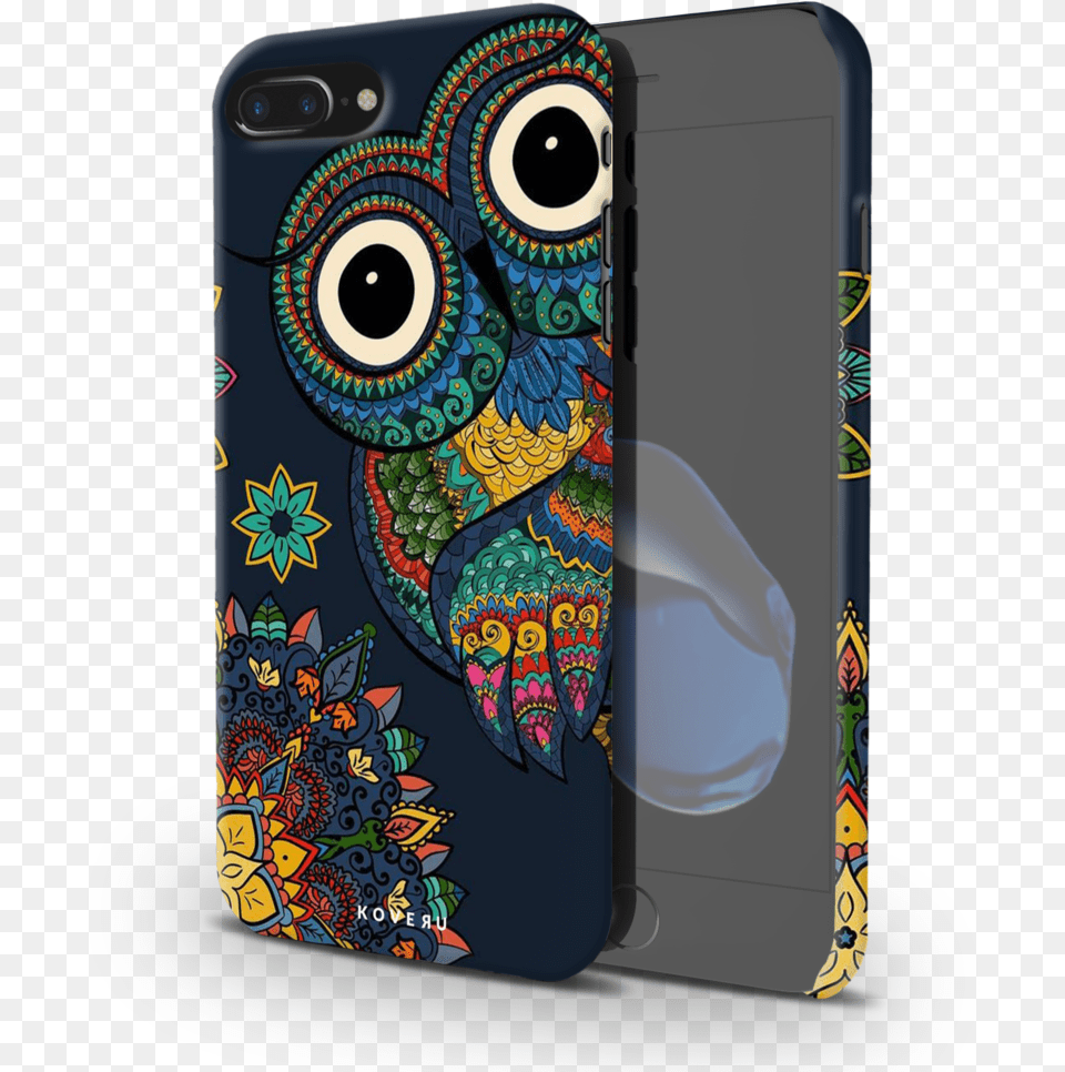 Cute Owl Cover Case For Iphone 78 Plus U2013 Koveru Minimalist Iphone Wallpaper Owl, Electronics, Mobile Phone, Phone, Pattern Png