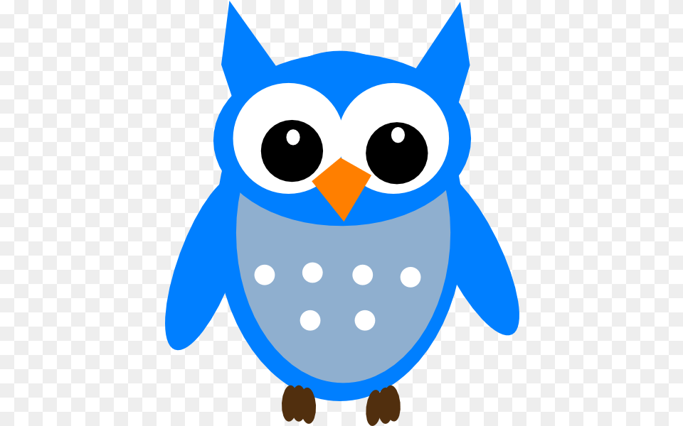 Cute Owl Halloween Clipart Panda Clipart Blue Owl Clipart, Baby, Person, Animal, Bird Free Png