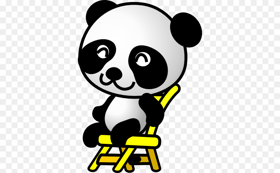 Cute Panda Bear Clipart, Device, Grass, Lawn, Lawn Mower Free Png Download