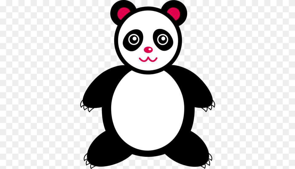 Cute Panda Bear Clipart Clipartbold Giant Panda Clip Art, Outdoors, Face, Head, Person Free Png