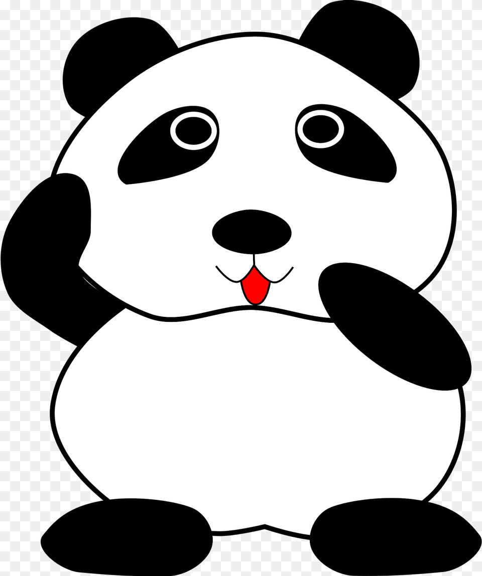 Cute Panda Clipart, Plush, Toy, Nature, Outdoors Free Transparent Png