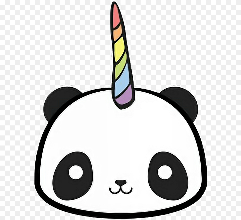 Cute Panda Love Drawing Free Download Cute Kawaii Unicorn Drawing, Clothing, Hat Png Image