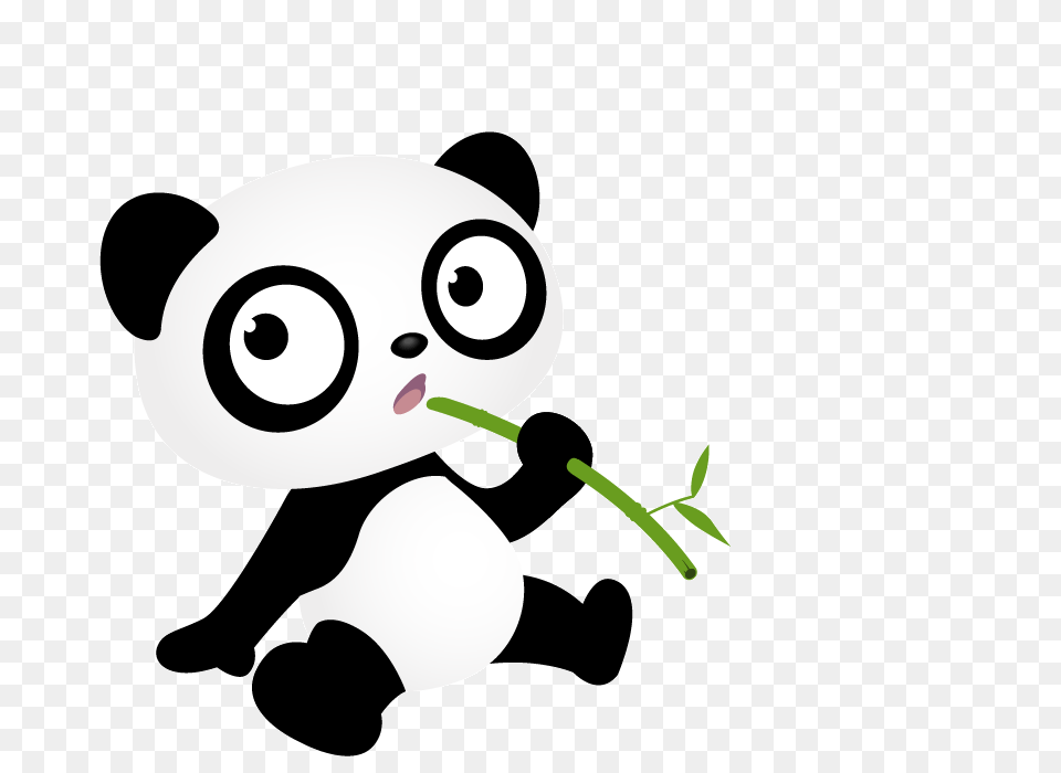 Cute Panda Transparent Background Arts, Animal, Bear, Mammal, Wildlife Png