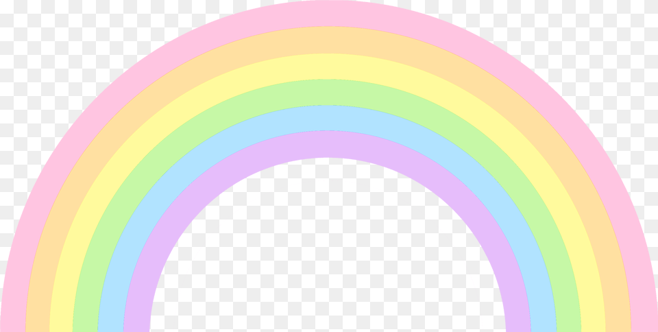 Cute Pastel Rainbow Sweet Clipart Background Pastel Rainbow Png