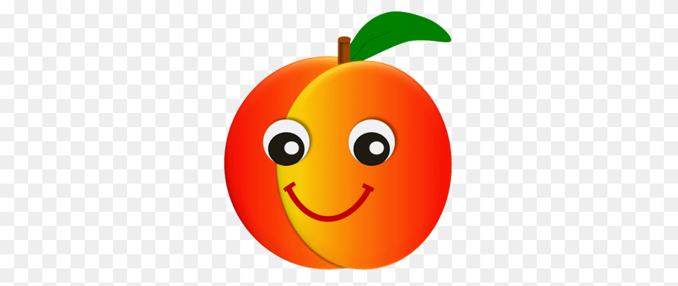 Cute Peach Clipart Clip Art Library, Food, Fruit, Plant, Produce Free Transparent Png