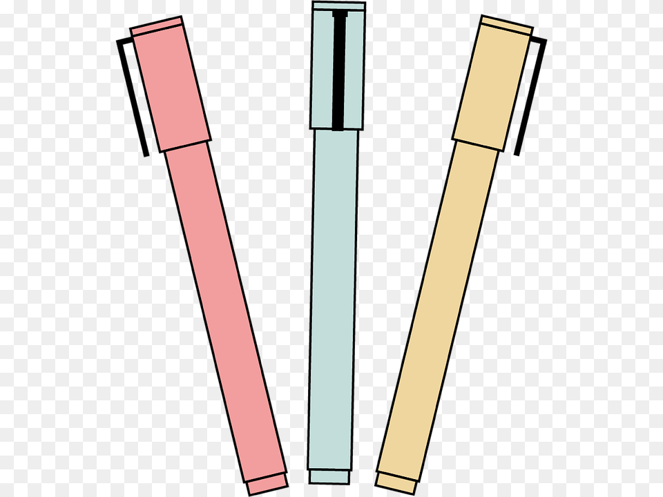 Cute Pen Markers Pens To Write Color Drawing Png Image