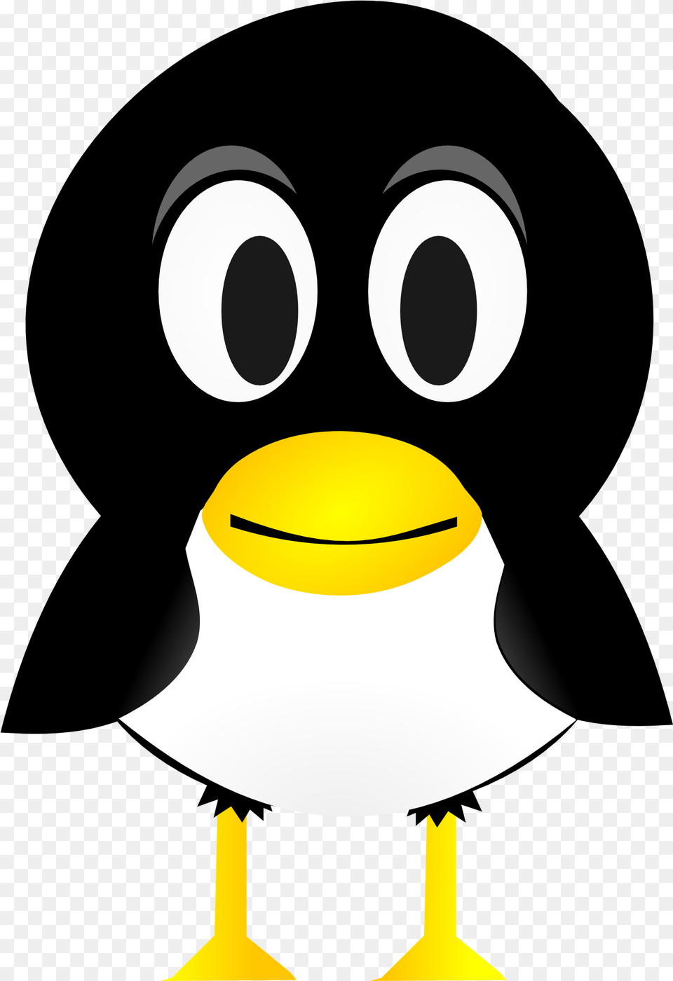 Cute Penguin Bird Linux Icon Image Linux Tux Cute, Lighting, Nature, Outdoors, Snow Free Png