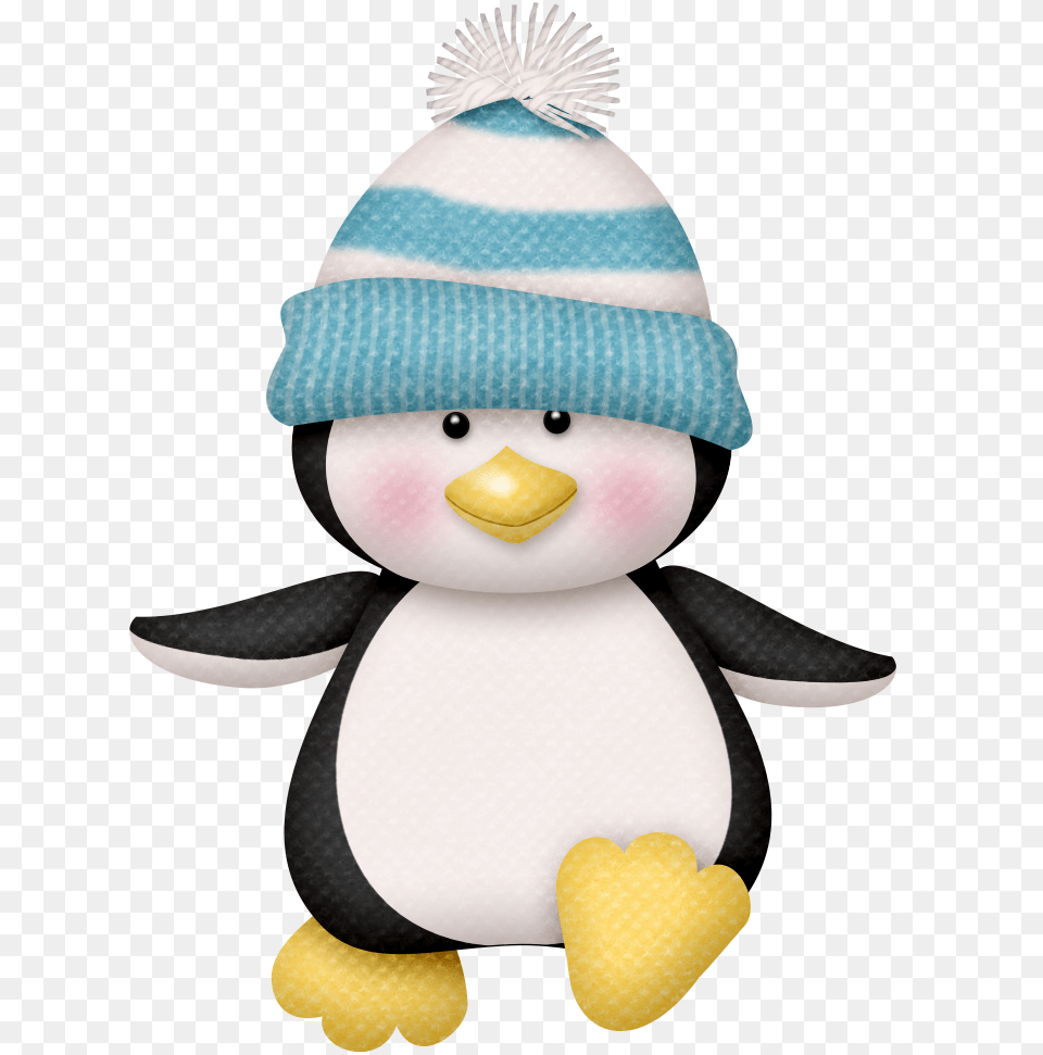 Cute Penguin Christmas Clipart, Clothing, Hat, Nature, Outdoors Png