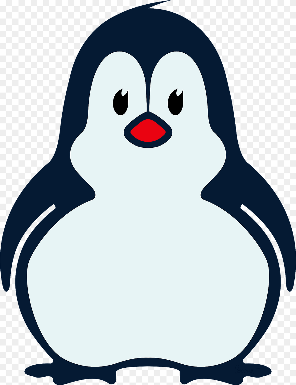 Cute Penguin Clipart, Animal, Bird Png Image