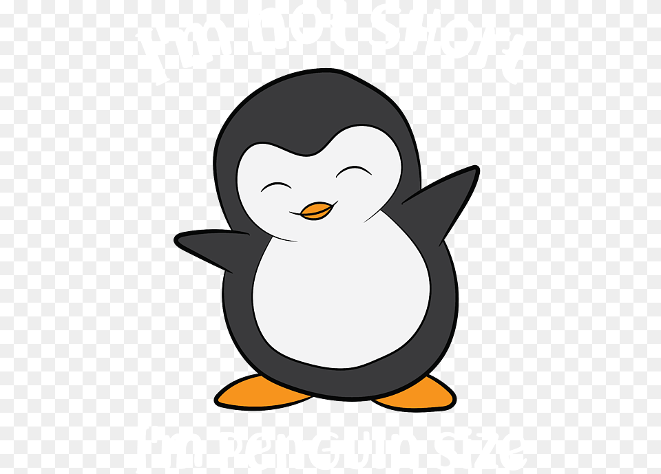 Cute Penguin Im Not Short Size Fleece Blanket Dot, Baby, Person, Face, Head Png