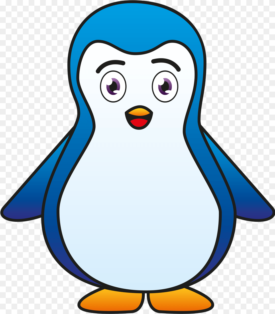 Cute Penguin Transparent, Animal, Bird, Person, Face Free Png Download