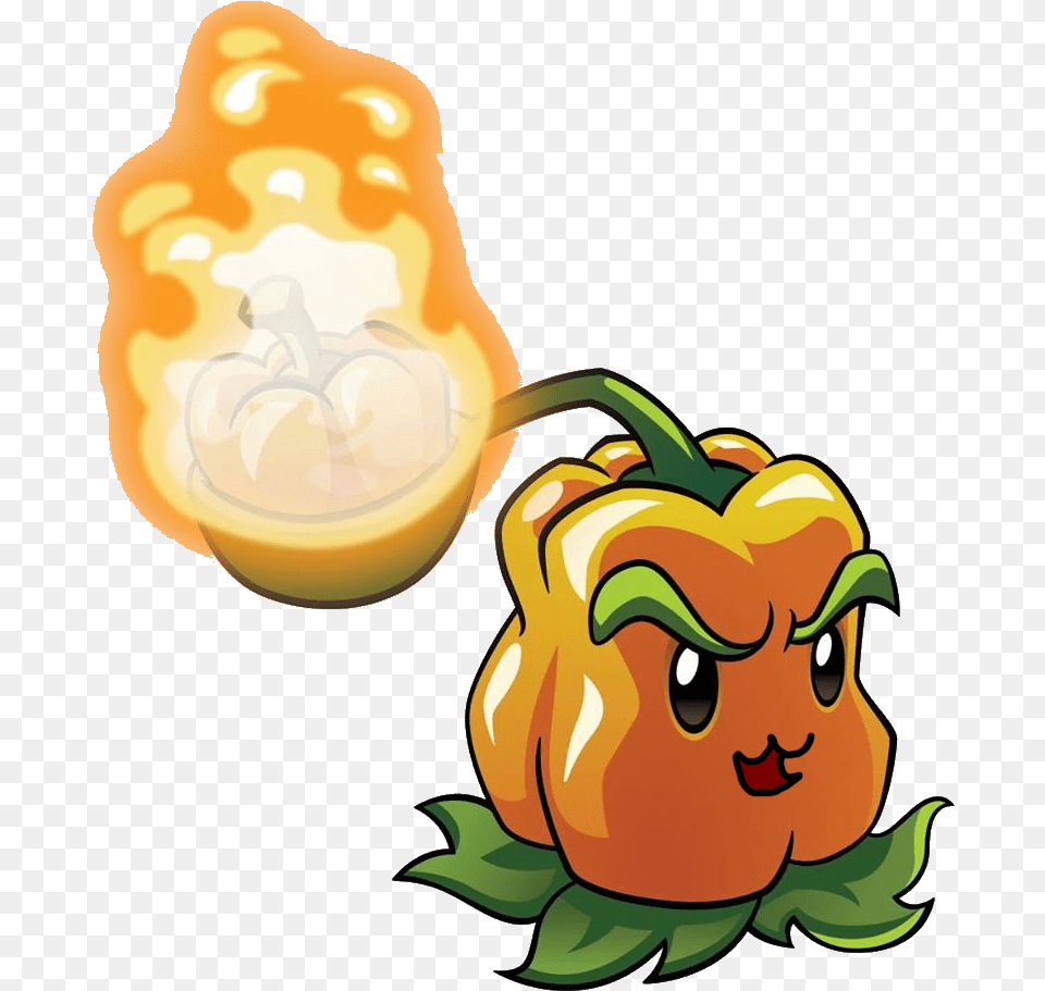 Cute Pepper Pult Plants Vs Zombies 2 Pepper Pult, Produce, Food, Face, Head Free Png