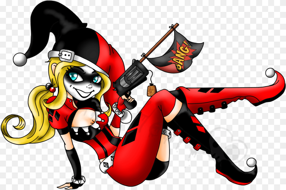 Cute Pictures Of Harley Quinn, Book, Comics, Publication, Art Free Png
