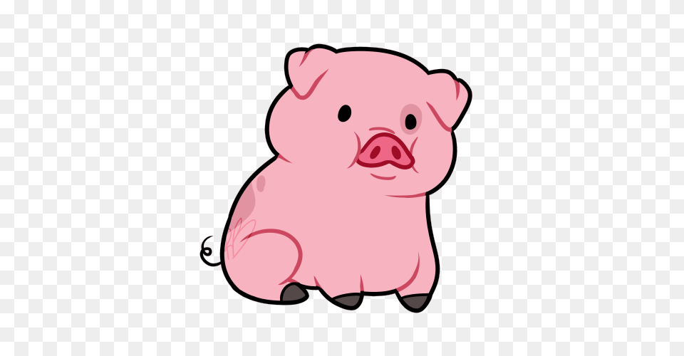 Cute Pig Cartoon, Animal, Bear, Mammal, Wildlife Png Image