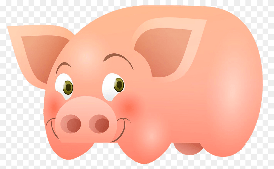 Cute Pig Clipart, Piggy Bank, Animal, Mammal, Face Free Png Download