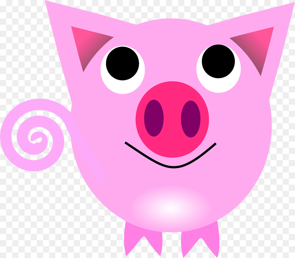 Cute Pig Clipart, Piggy Bank Free Png Download