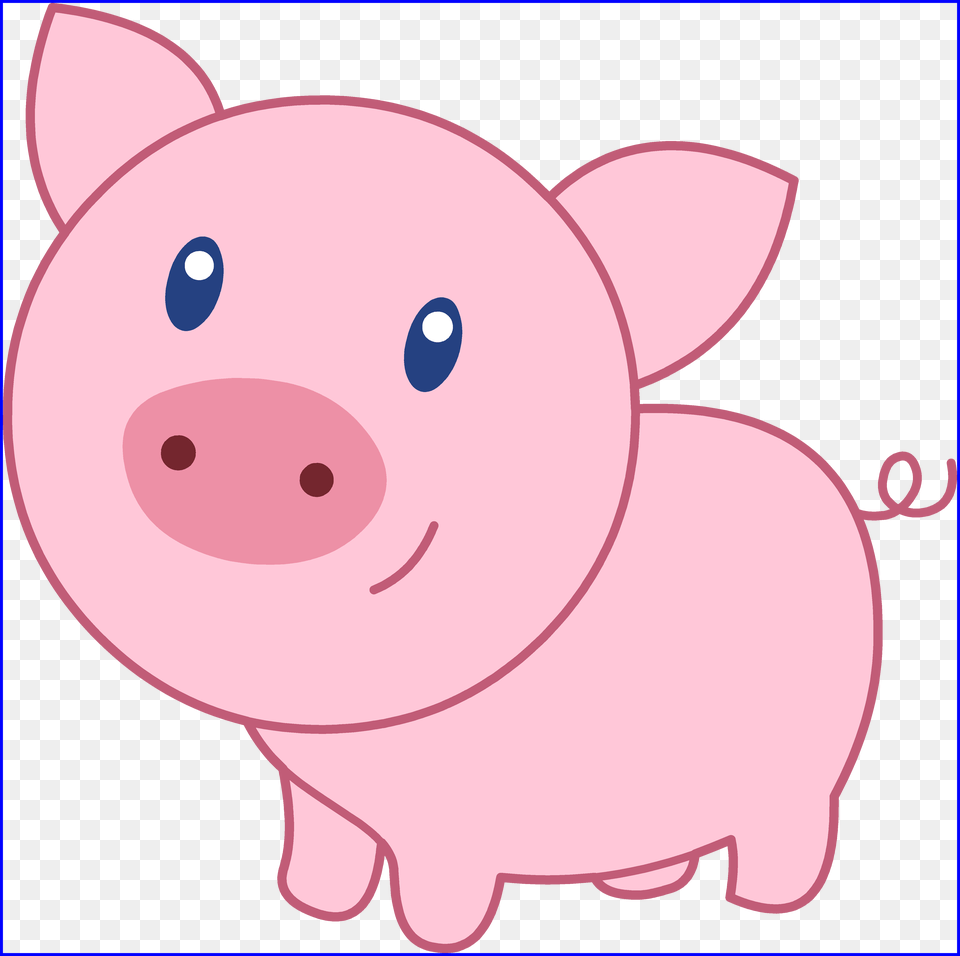 Cute Pig Clipart Clip Art, Animal, Mammal, Piggy Bank Free Transparent Png
