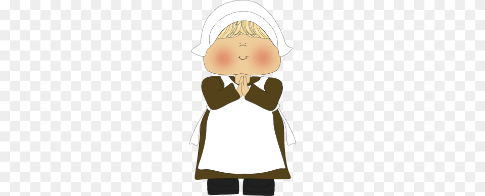 Cute Pilgrim Clipart, Clothing, Hat, Baby, Person Png