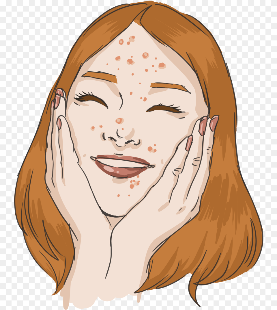 Cute Pimples, Head, Person, Face, Adult Png