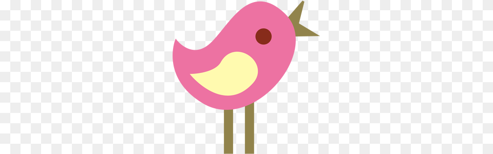 Cute Pink Bird Clipart, Food, Sweets, Candy, Astronomy Free Png